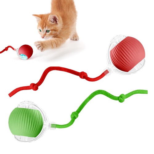 Active rolling ball with - ball, tail